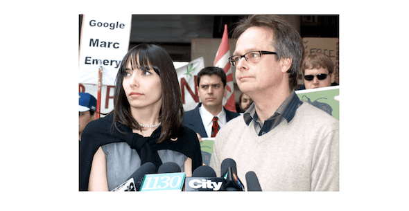 Jodie and Marc Emery