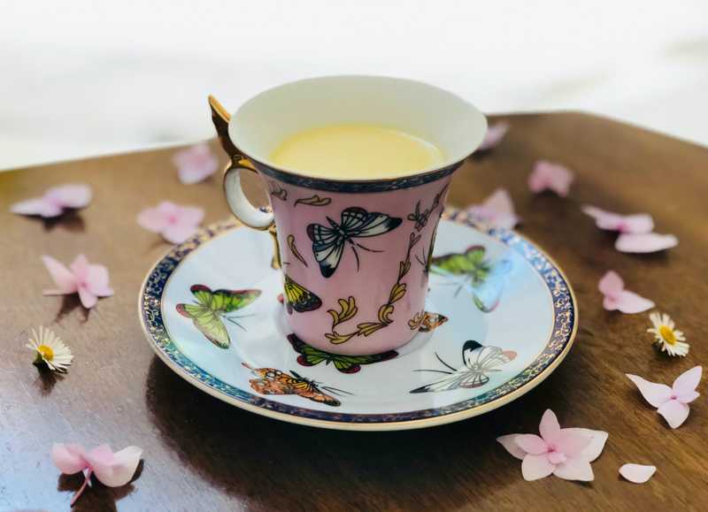 DIY Recipe: Lavender Cannabis Tea Latte